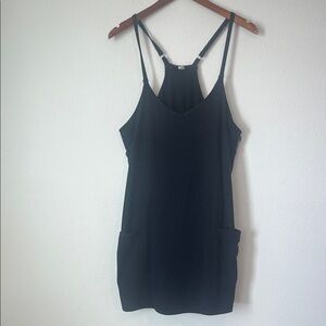 Boutique Blue Dress with Built in Shorts